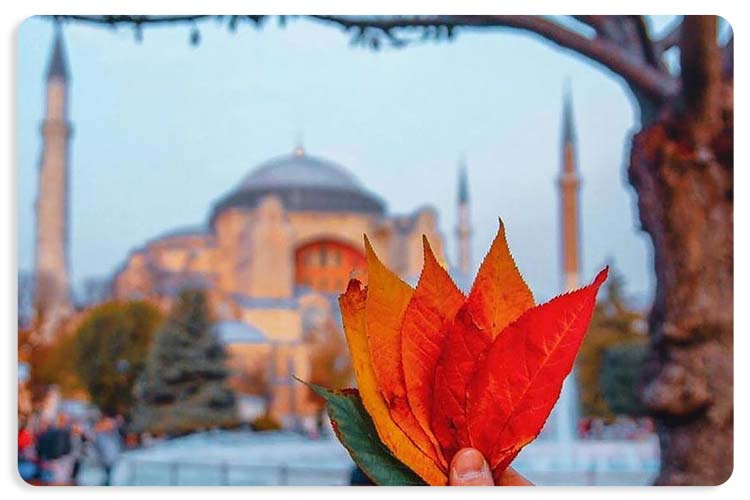جاهای دیدنی اسانبول در پاییز